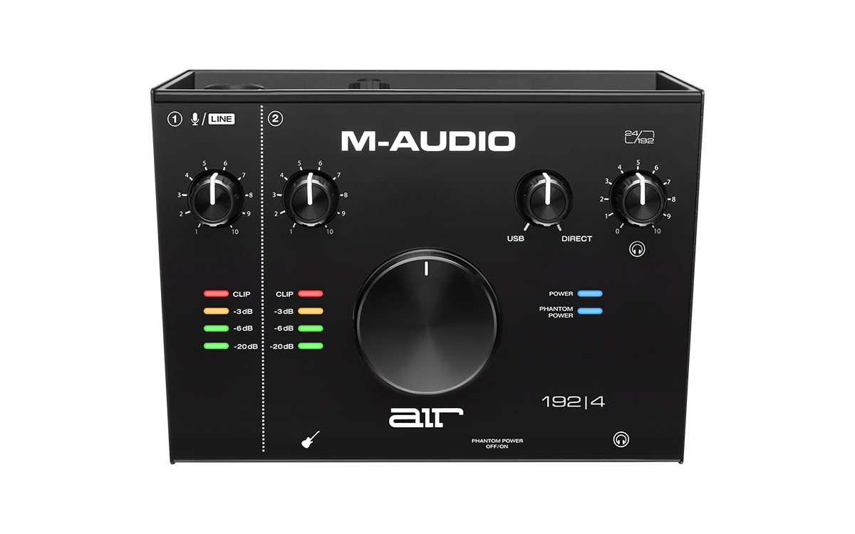 AIR 192 4 M-Audio Interface de audio USB de 2 entradas 2 salidas