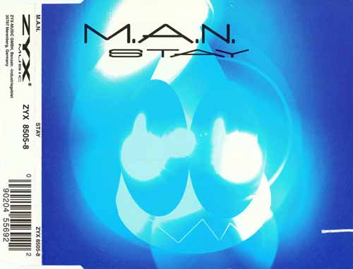 M.A.N. ‎– Stay (CD Maxi Single) usado (VG+) maleta