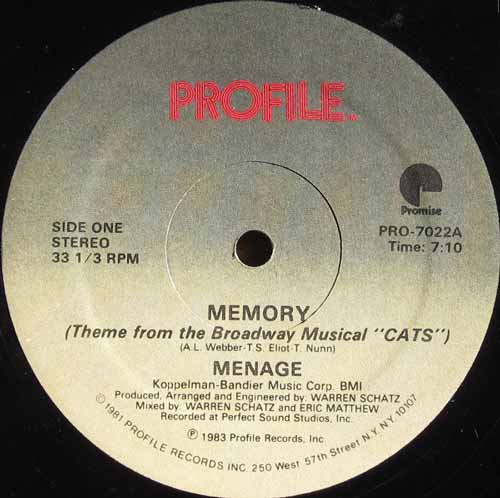 Menage – Memory