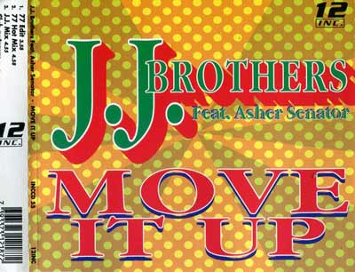 J.J. Brothers Feat. Asher Senator ‎– Move It Up (CD Maxi Single) usado (VG+) maleta