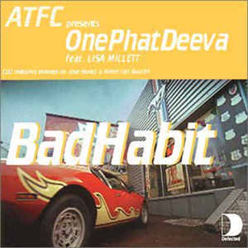 ATFC Presents OnePhatDeeva Feat. Lisa Millett ‎– Bad Habit (CD Single) usado (VG+) box 1