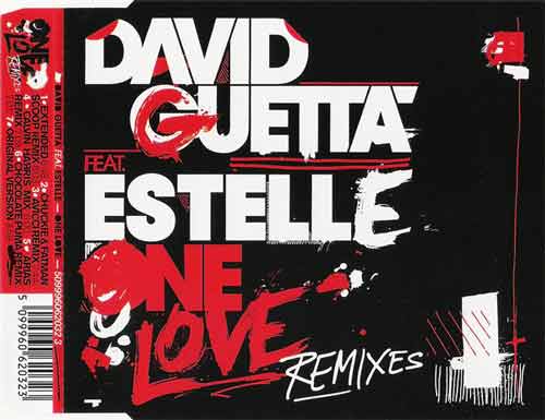 David Guetta Feat. Estelle ‎– One Love (Remixes) (CD Maxi Single) usado (VG+) box 2