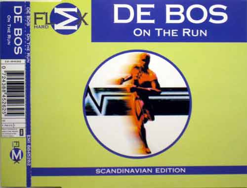 De Bos ‎– On The Run (CD Maxi Single) usado (VG+) box 3