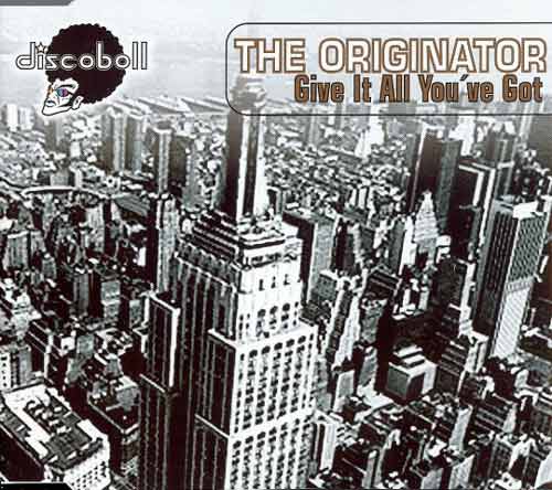 The Originator ‎– Give It All You've Got (CD Maxi Single) usado (VG+) box 7