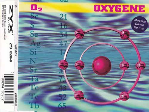 O₂ ‎– Oxygene (CD Maxi Single) usado (VG+) box 7