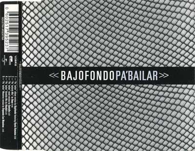 Bajofondo ‎– Pa' Bailar (CD Single) usado (VG+) maleta