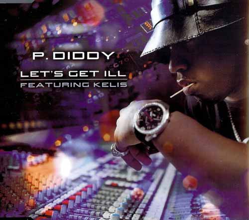 P. Diddy Featuring Kelis ‎– Let's Get Ill (CD Maxi Single) usado (VG+) box 2