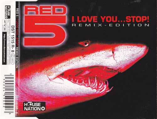 Red 5 ‎– I Love You...Stop! (Remix Edition) (CD Maxi Single) usado (VG+) box 10