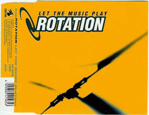 Rotation ‎– Let The Music Play (CD Maxi Single) usado (VG+) box 4
