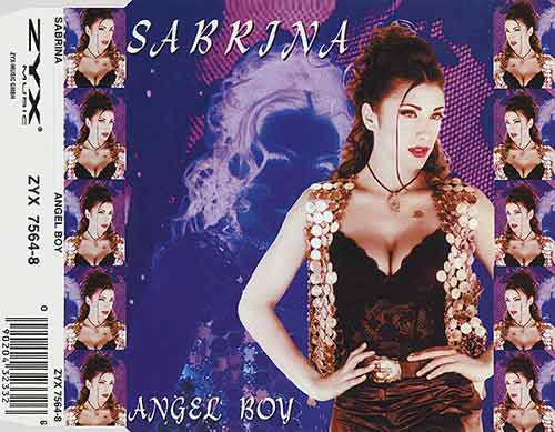 Sabrina ‎– Angel Boy (CD Maxi Single) usado (VG+) box 2