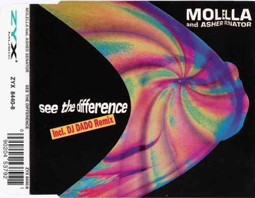 Molella And Asher Senator ‎– See The Difference (CD Maxi Single) usado (VG+) maleta
