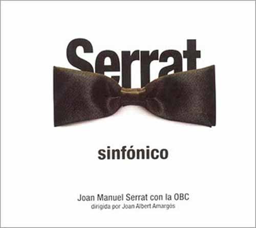 Joan Manuel Serrat Con La OBC ‎– Serrat Sinfónico (CD Album nuevo) box 9