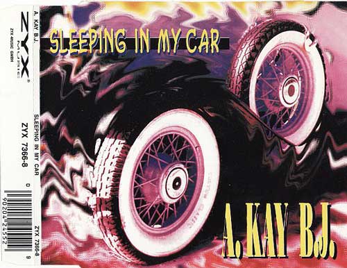 A. Kay B.J. ‎– Sleeping In My Car (CD Maxi Single) usado (VG+) box 2