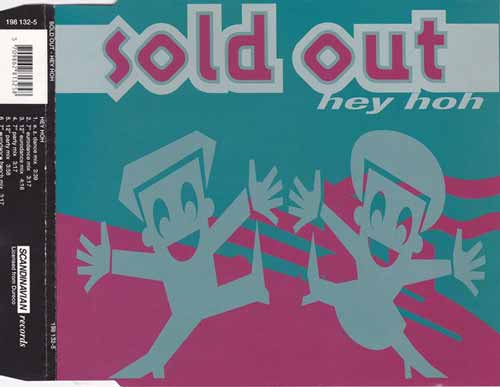 Sold Out ‎– Hey Hoh (CD Maxi Single) usado (VG+) box 4