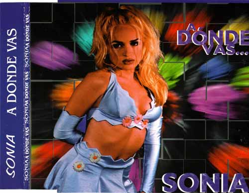 Sonia ‎– A Dónde Vas... (CD Maxi Single) usado (VG ) maleta 2