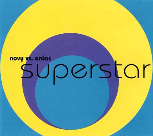 Novy vs. Eniac ‎– Superstar (CD Maxi Single) usado (VG+) box 2