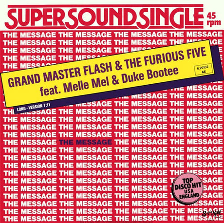 Grand Master Flash & The Furious Five Feat. Melle Mel & Duke Bootee – The Message
