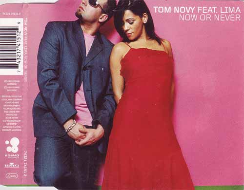 Tom Novy Feat. Lima ‎– Now Or Never (CD Maxi Single) usado (VG+) box 10