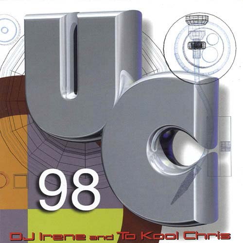 DJ Irene & To Kool Chris – UC '98 (CD Mixed usado) (VG+) box 9