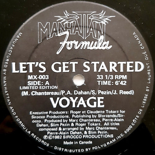 Voyage – Let's Get Started / I Surrender