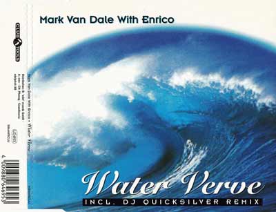 Mark Van Dale With Enrico ‎– Water Verve (CD Maxi Single) usado (VG+) maleta