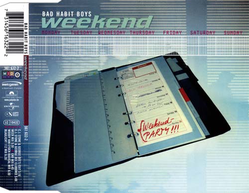Bad Habit Boys ‎– Weekend (CD Maxi Single usado) (VG+) maleta 2